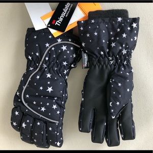 Skiing gloves thinsulate NEW unused